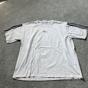 Adidas Striped Tee - L